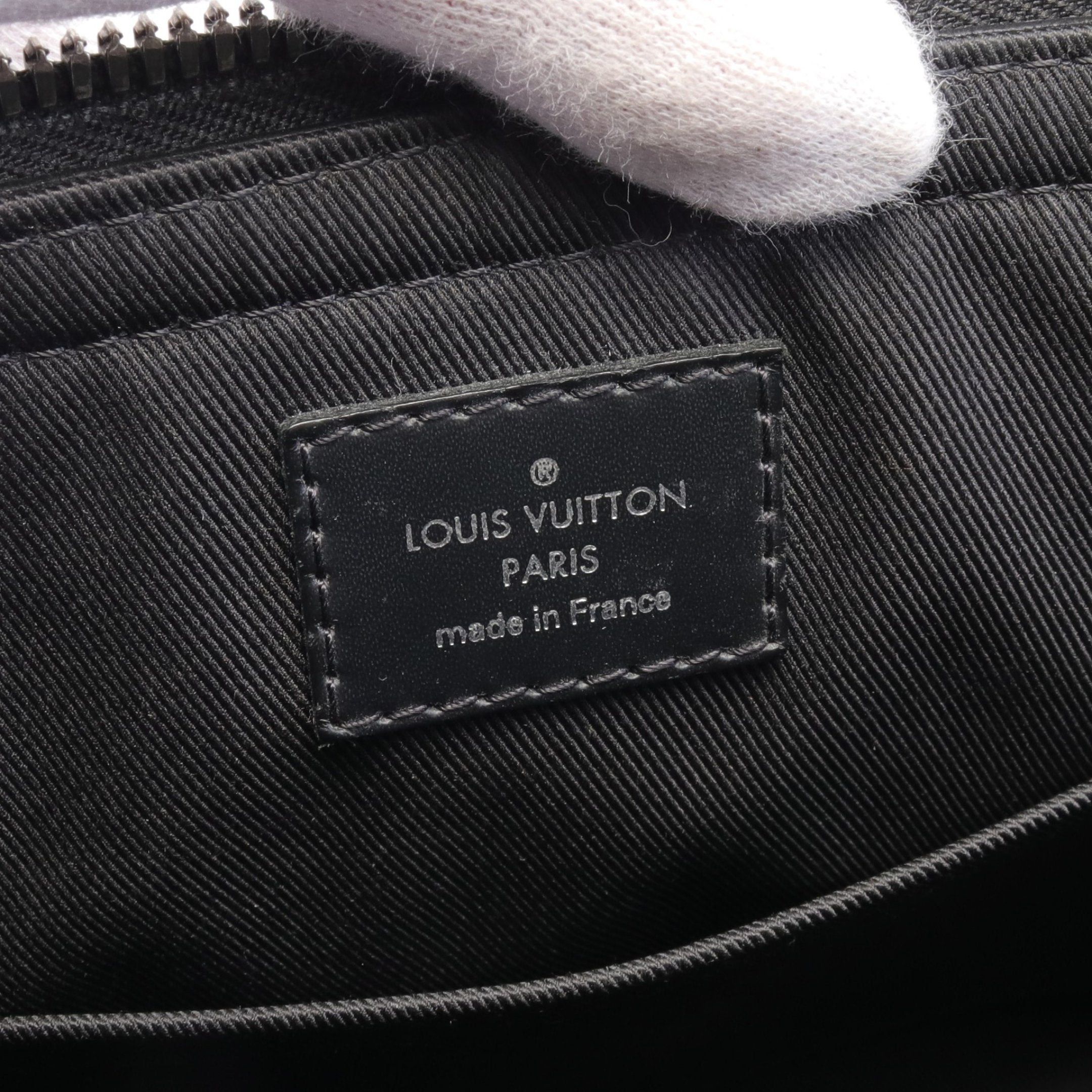Louis Vuitton Louis Vuitton Odysse Messenger Pm Monogram Eclipse Shoulder Bag Leather Black Size ONE SIZE - 4 Thumbnail