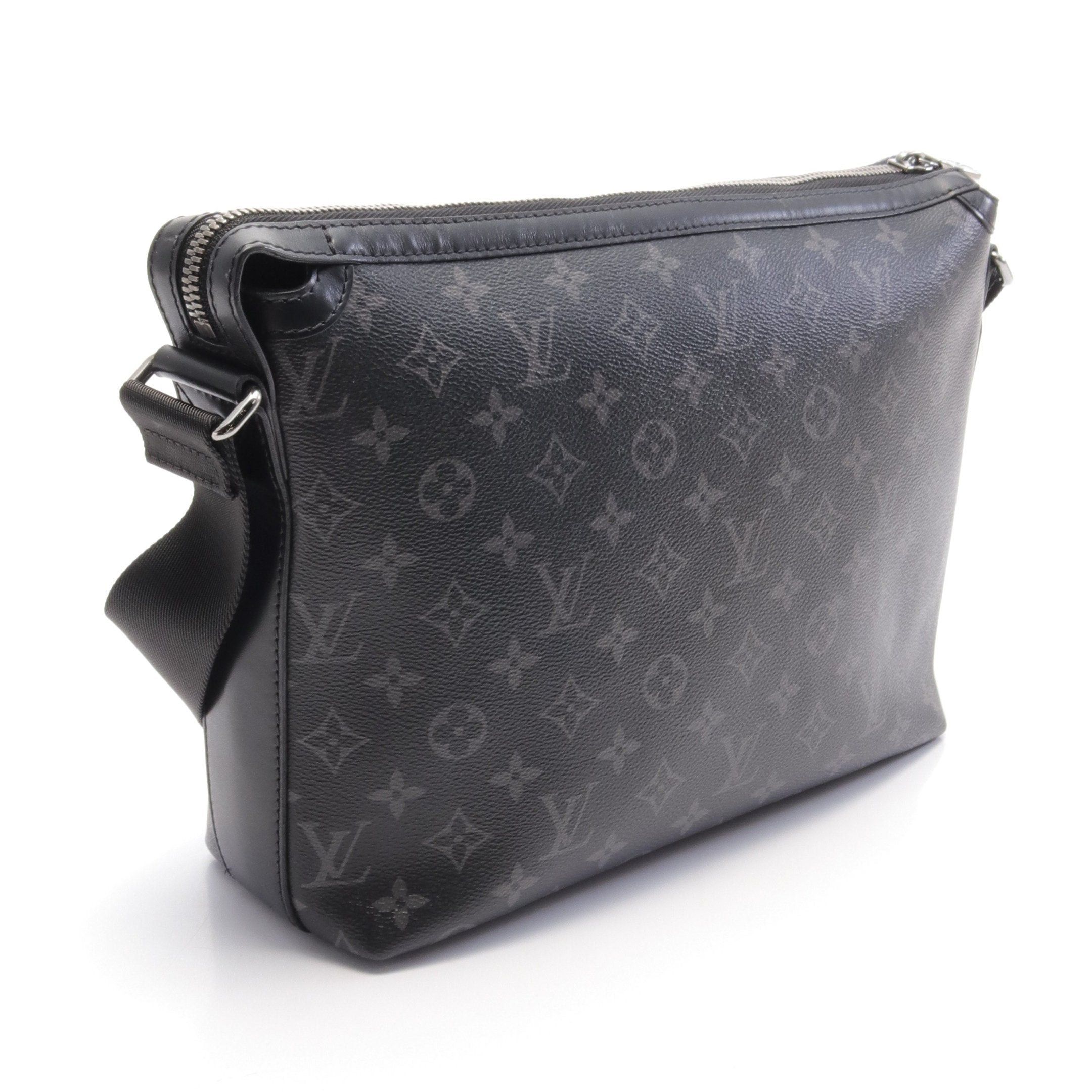 Louis Vuitton Louis Vuitton Odysse Messenger Pm Monogram Eclipse Shoulder Bag Leather Black Size ONE SIZE - 2 Thumbnail