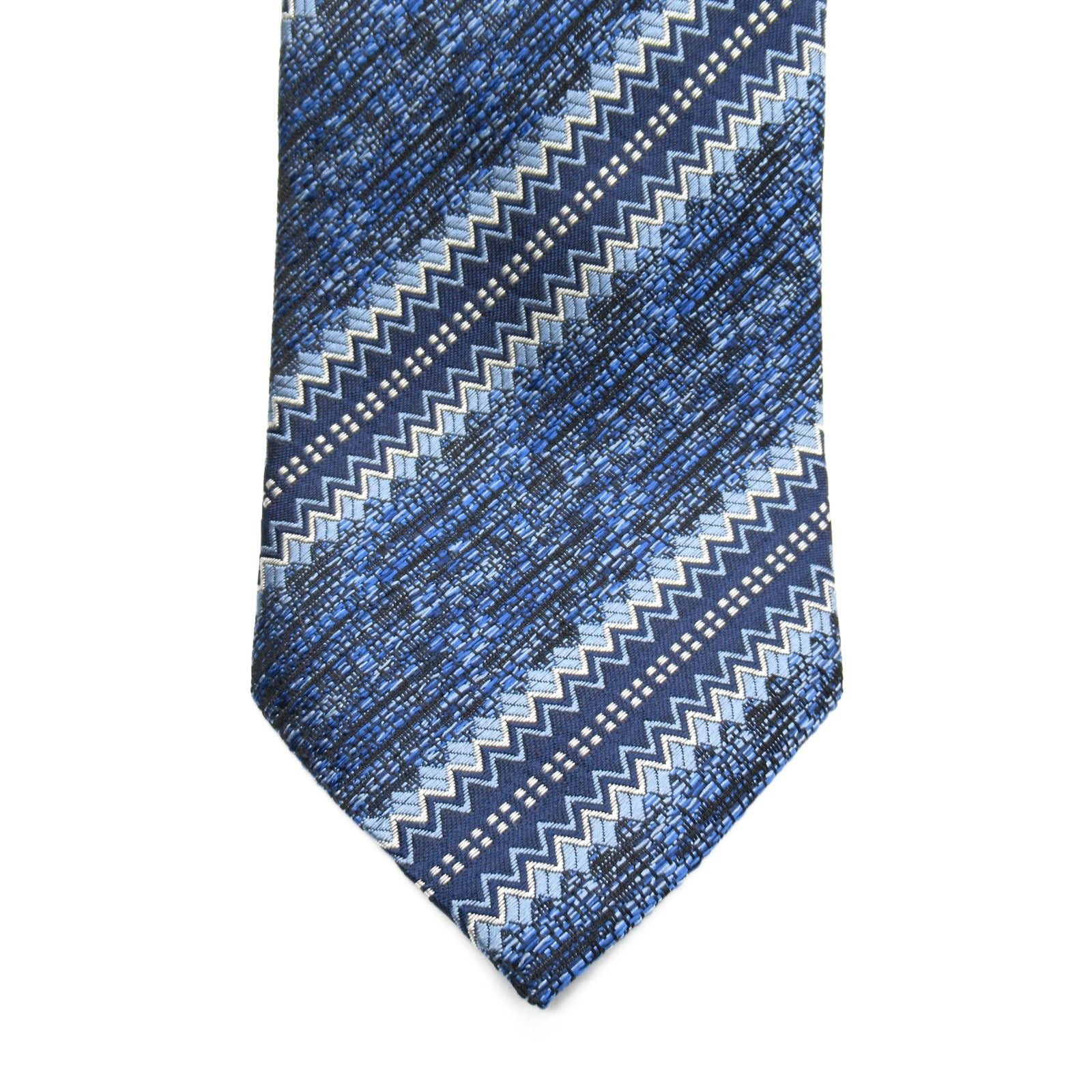 Missoni Missoni Tie Silk Blue Size ONE SIZE - 2 Thumbnail