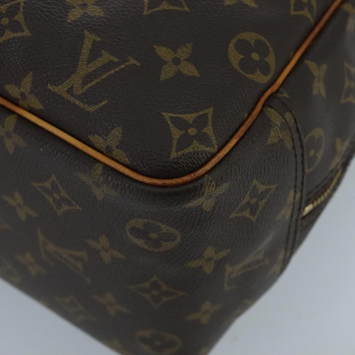 Louis Vuitton Deauville Brown Canvas Handbag (Pre-Owned) Size ONE SIZE - 13 Thumbnail