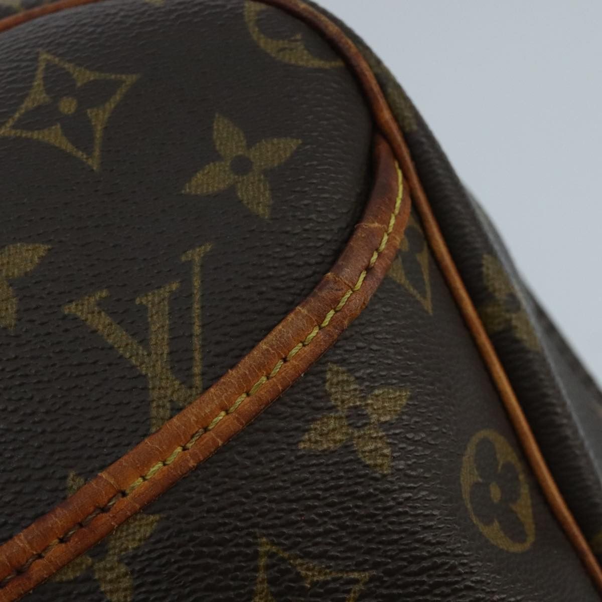 Louis Vuitton Deauville Brown Canvas Handbag (Pre-Owned) Size ONE SIZE - 11 Thumbnail
