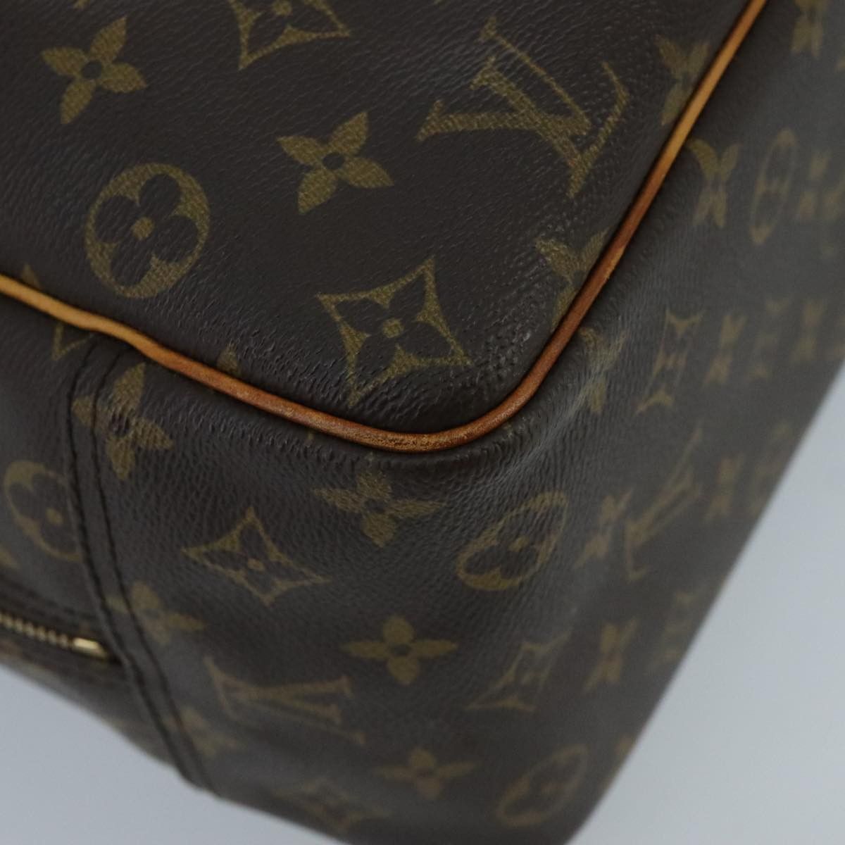 Louis Vuitton Deauville Brown Canvas Handbag (Pre-Owned) Size ONE SIZE - 14 Thumbnail