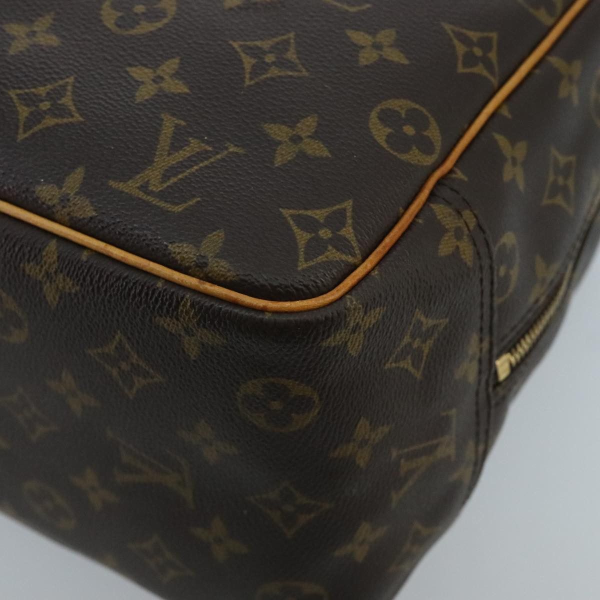 Louis Vuitton Deauville Brown Canvas Handbag (Pre-Owned) Size ONE SIZE - 15 Thumbnail