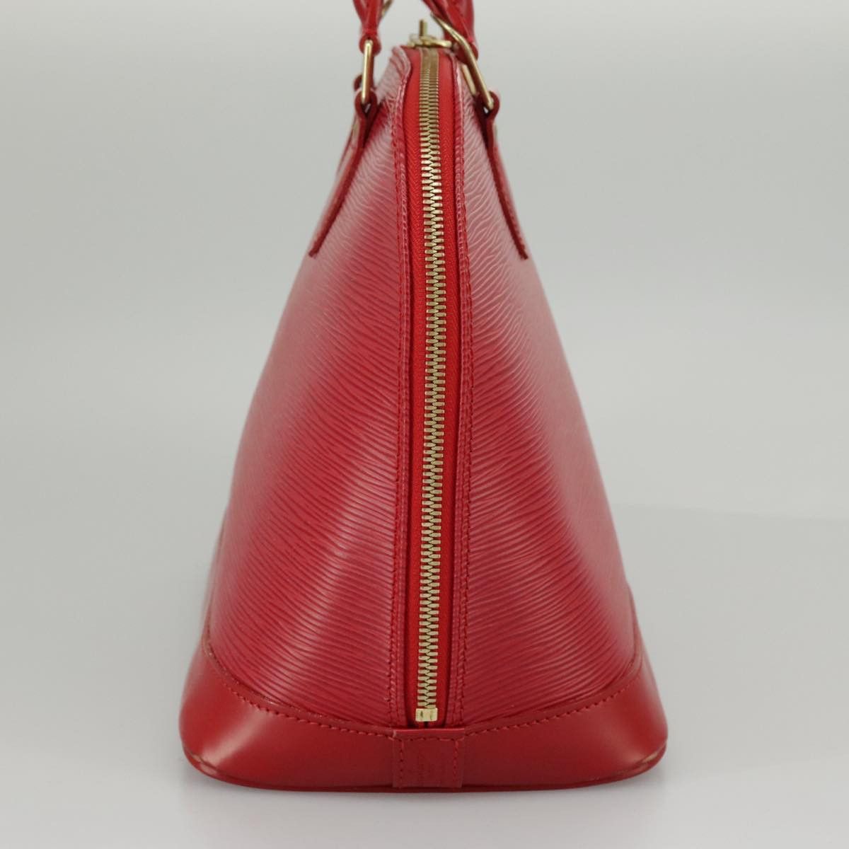 Louis Vuitton Alma Red Leather Handbag (Pre-Owned) Size ONE SIZE - 4 Thumbnail