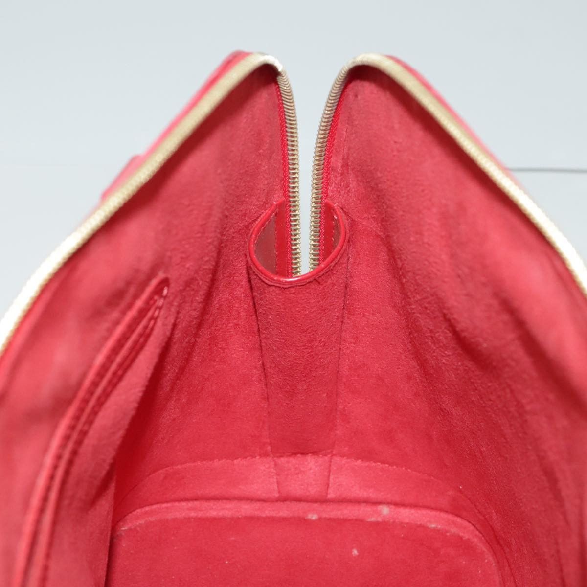 Louis Vuitton Alma Red Leather Handbag (Pre-Owned) Size ONE SIZE - 13 Thumbnail