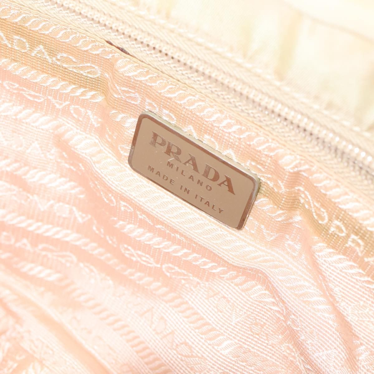 Prada Beige Leather Shoulder Bag (Pre-Owned) Size ONE SIZE - 15 Thumbnail