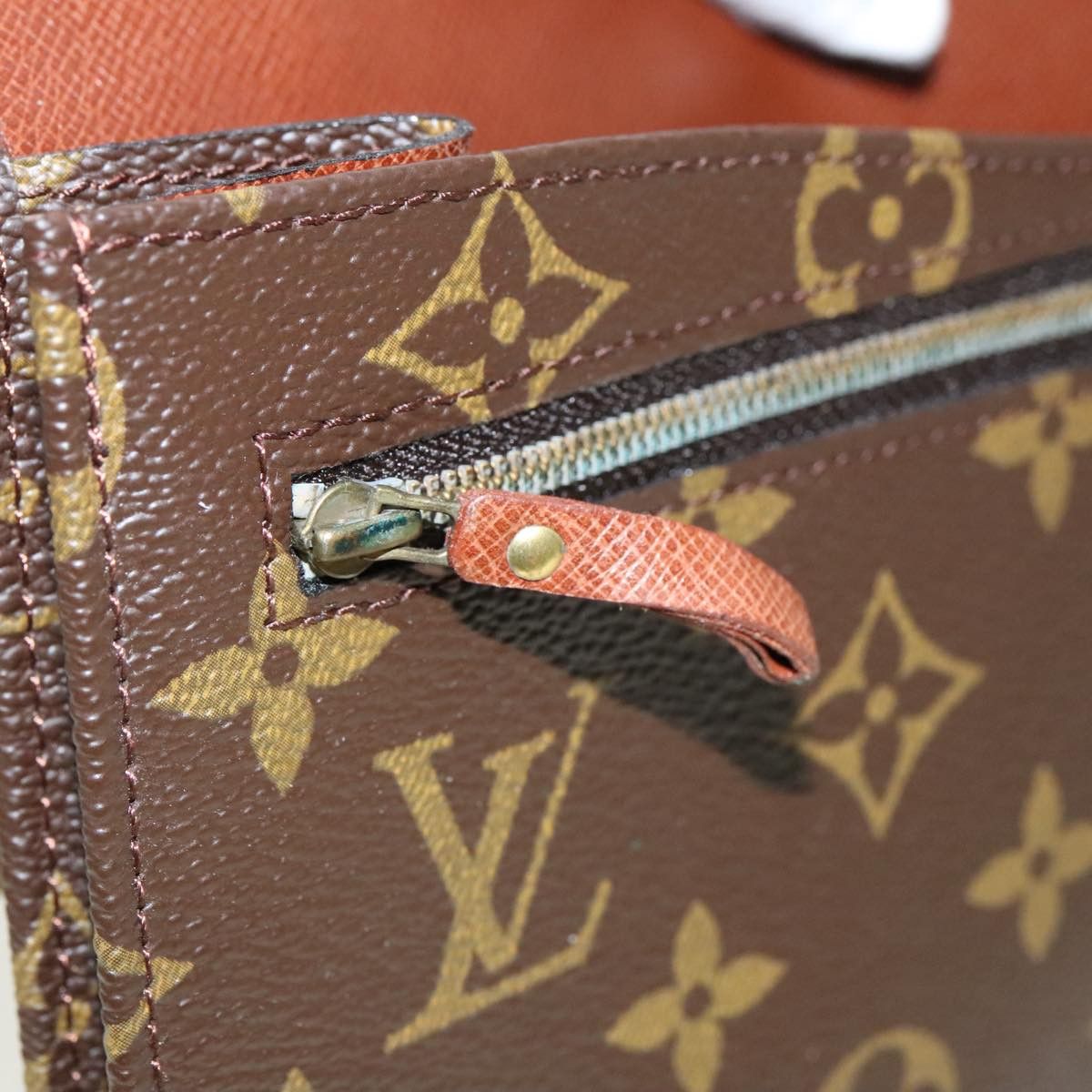 Louis Vuitton Rabat Brown Canvas Clutch Bag (Pre-Owned) Size ONE SIZE - 10 Thumbnail