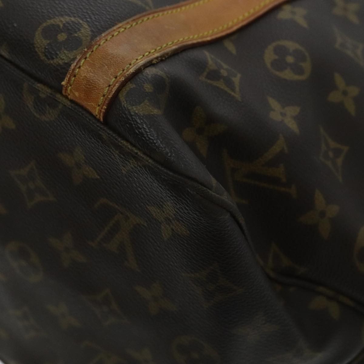 Louis Vuitton Sac Shopping Brown Canvas Tote Bag (Pre-Owned) Size ONE SIZE - 8 Thumbnail