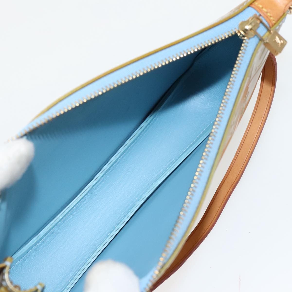 Louis Vuitton Lexington Blue Patent Leather Clutch Bag (Pre-Owned) Size ONE SIZE - 8 Thumbnail