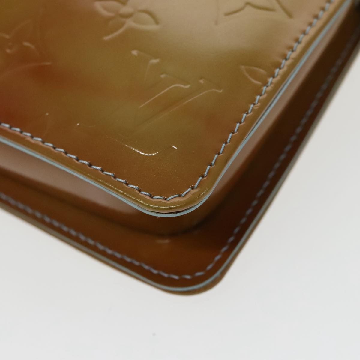 Louis Vuitton Lexington Blue Patent Leather Clutch Bag (Pre-Owned) Size ONE SIZE - 17 Thumbnail