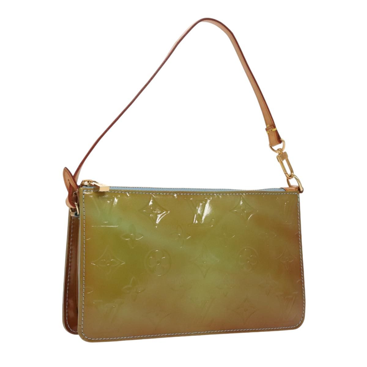 Louis Vuitton Lexington Blue Patent Leather Clutch Bag (Pre-Owned) Size ONE SIZE - 12 Thumbnail