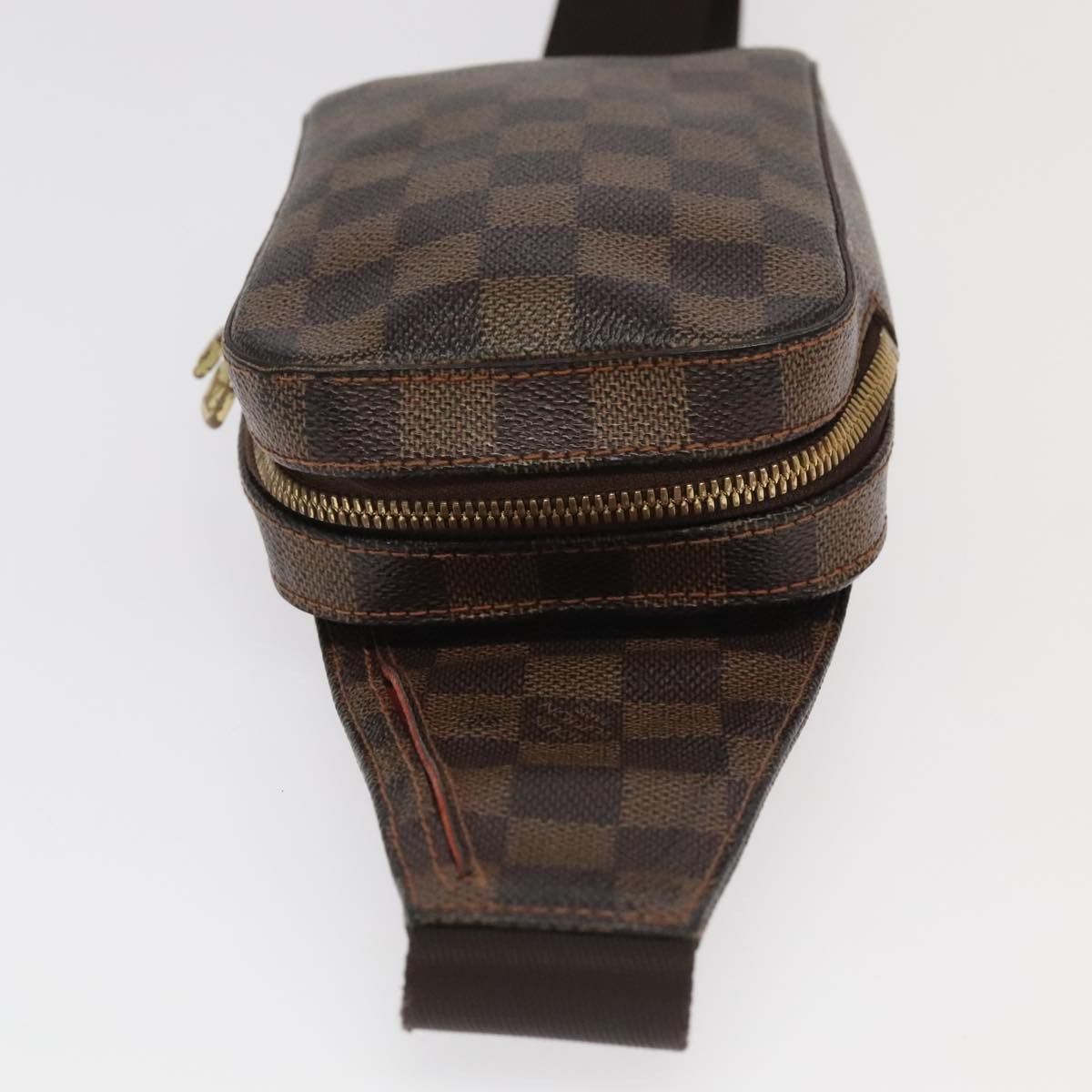 Louis Vuitton Geronimos Brown Canvas Shoulder Bag (Pre-Owned) Size ONE SIZE - 3 Thumbnail
