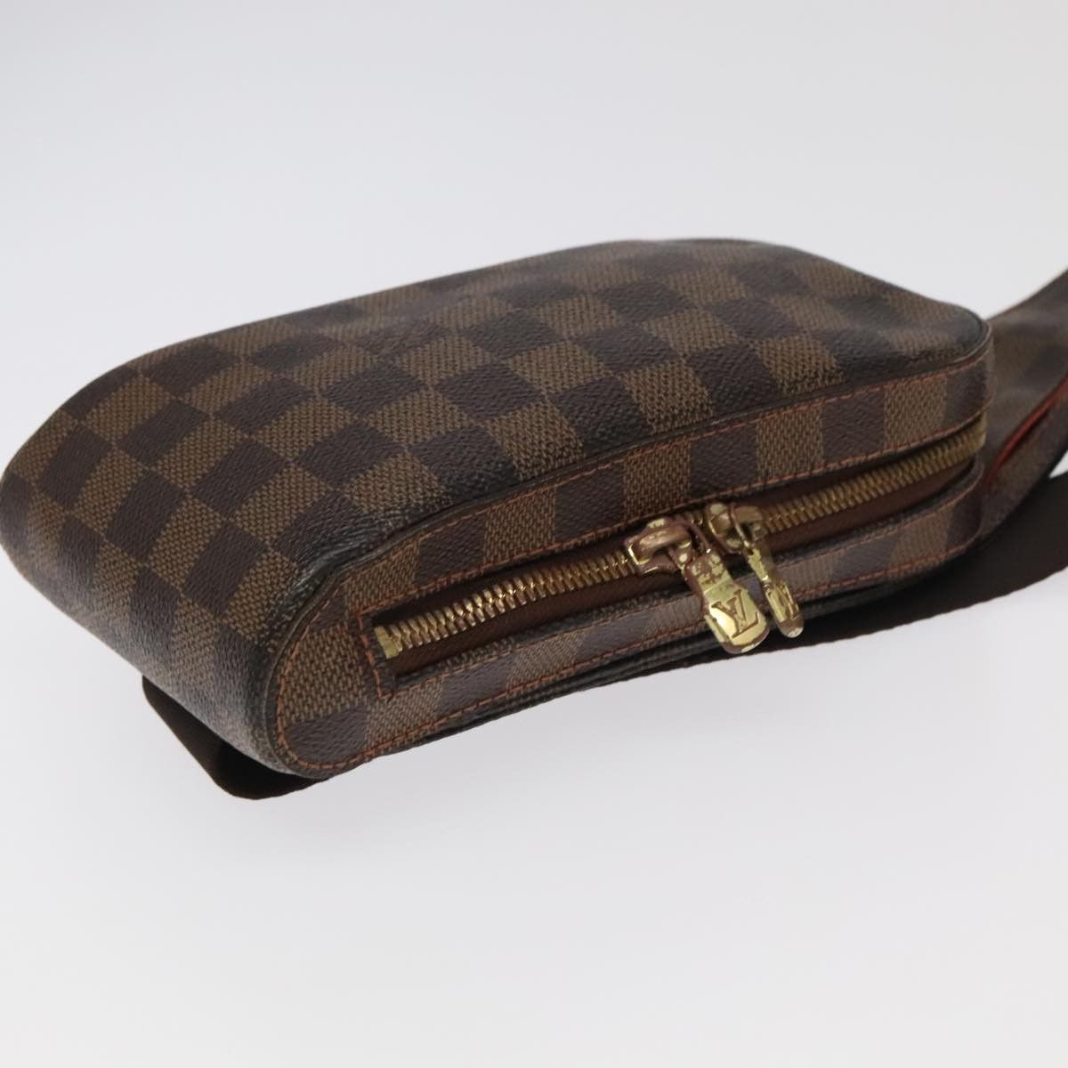 Louis Vuitton Geronimos Brown Canvas Shoulder Bag (Pre-Owned) Size ONE SIZE - 5 Thumbnail