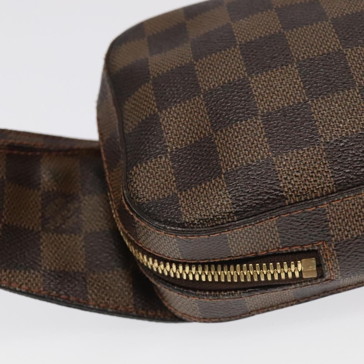 Louis Vuitton Geronimos Brown Canvas Shoulder Bag (Pre-Owned) Size ONE SIZE - 12 Thumbnail