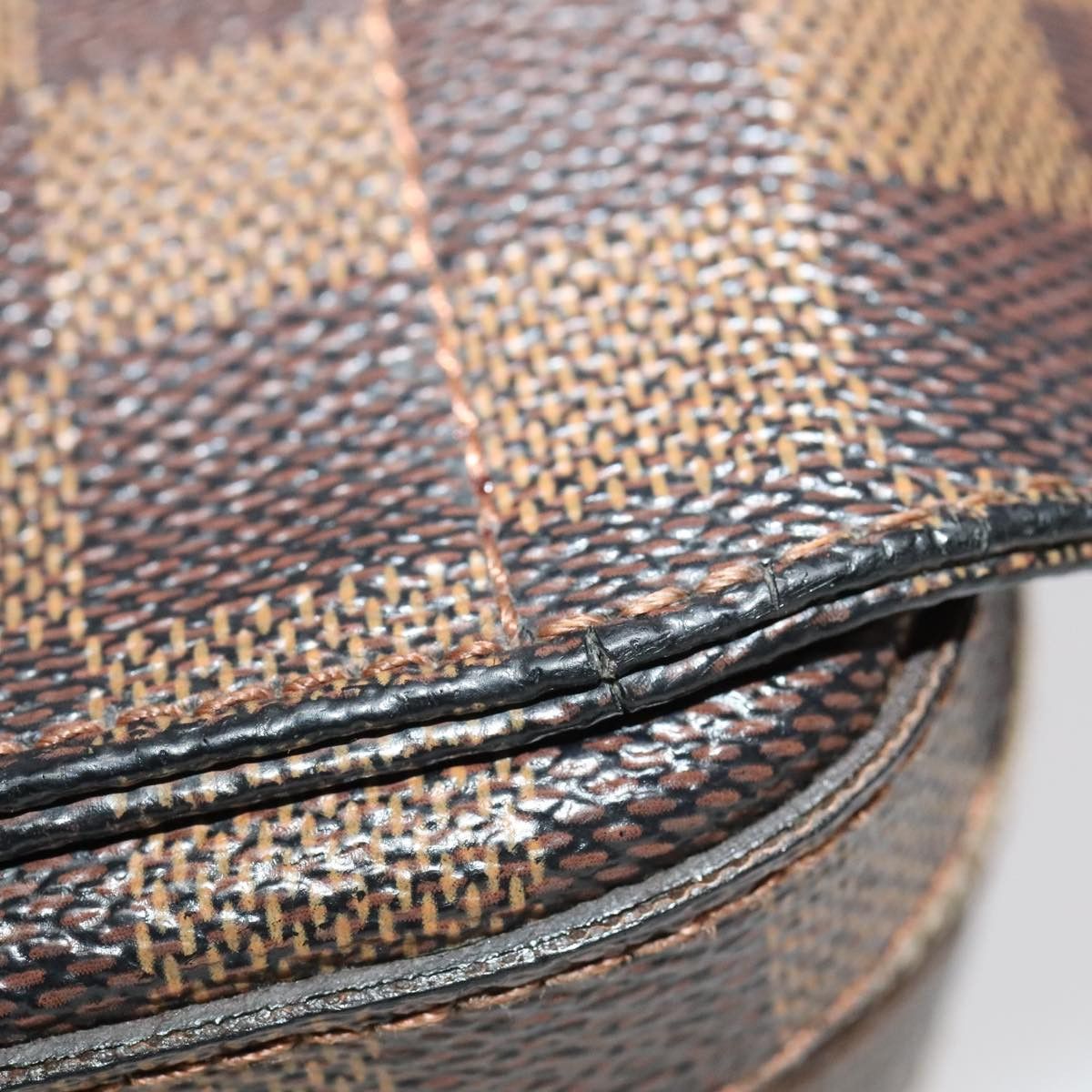 Louis Vuitton Geronimos Brown Canvas Shoulder Bag (Pre-Owned) Size ONE SIZE - 9 Thumbnail