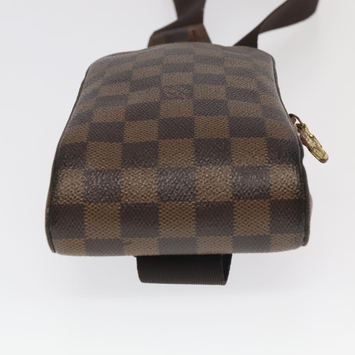 Louis Vuitton Geronimos Brown Canvas Shoulder Bag (Pre-Owned) Size ONE SIZE - 4 Thumbnail