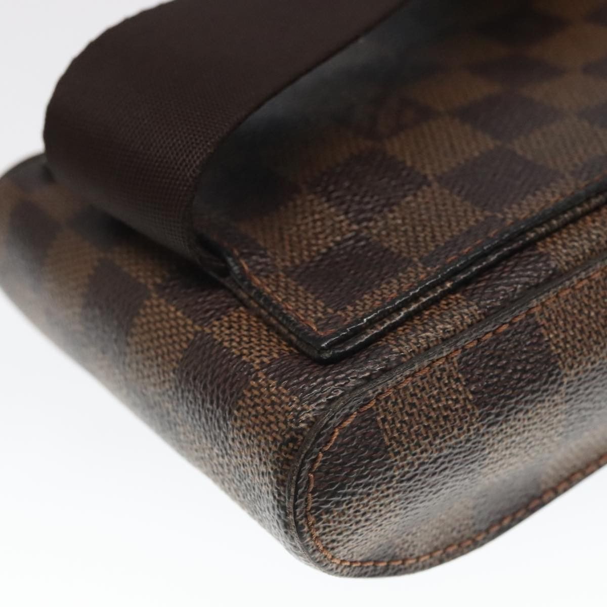 Louis Vuitton Geronimos Brown Canvas Shoulder Bag (Pre-Owned) Size ONE SIZE - 14 Thumbnail