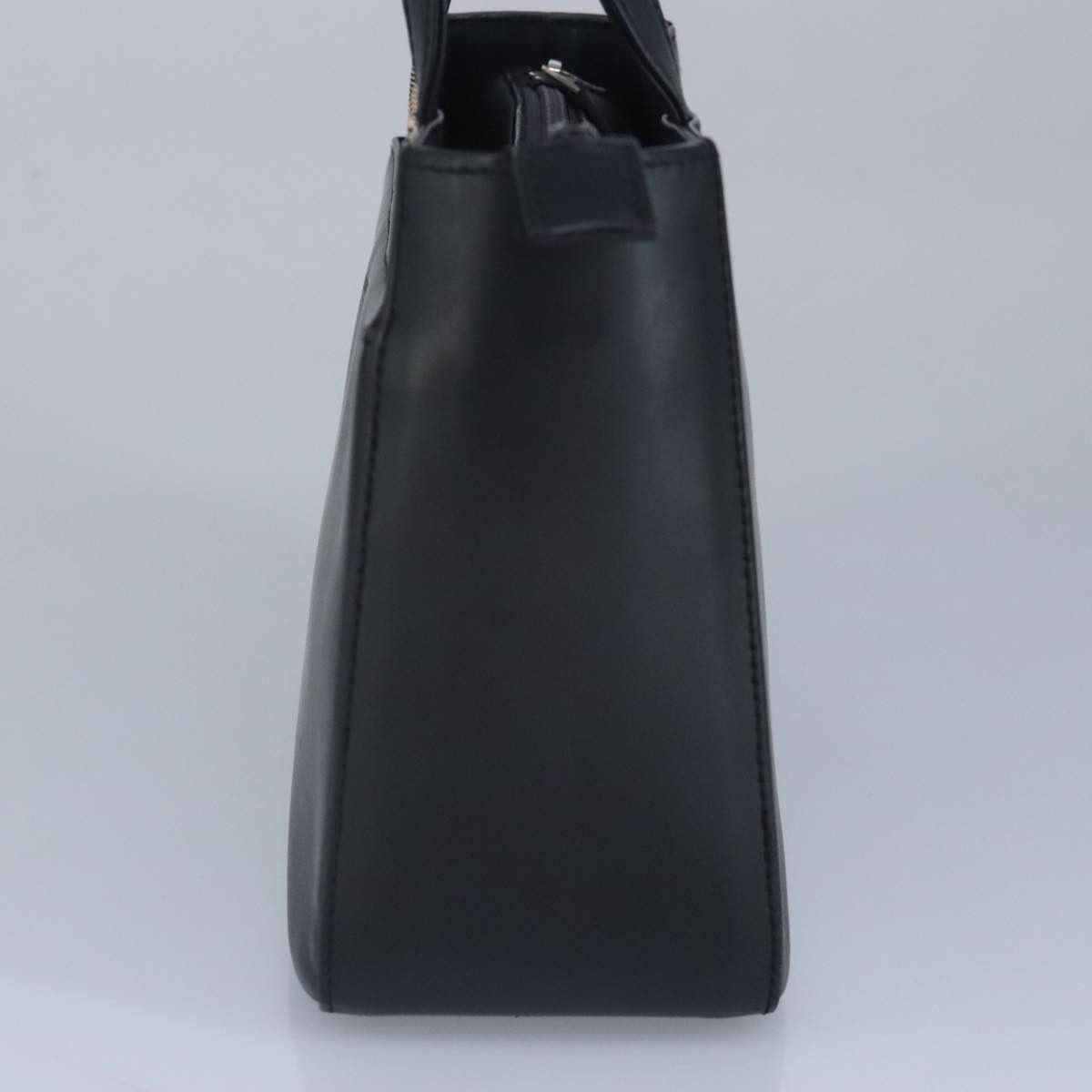 Burberry Nova Check Black Leather Handbag (Pre-Owned) Size ONE SIZE - 13 Thumbnail