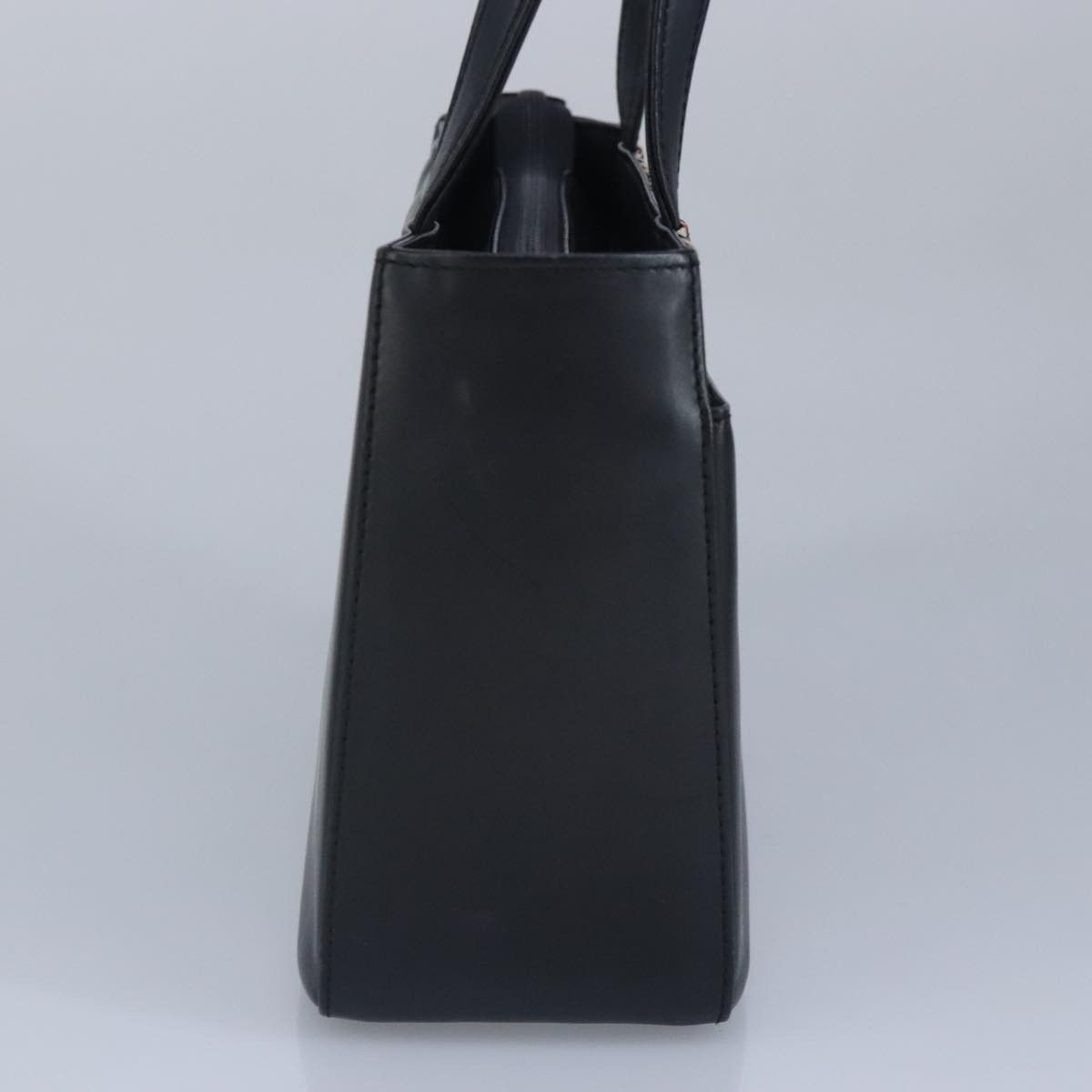 Burberry Nova Check Black Leather Handbag (Pre-Owned) Size ONE SIZE - 3 Thumbnail