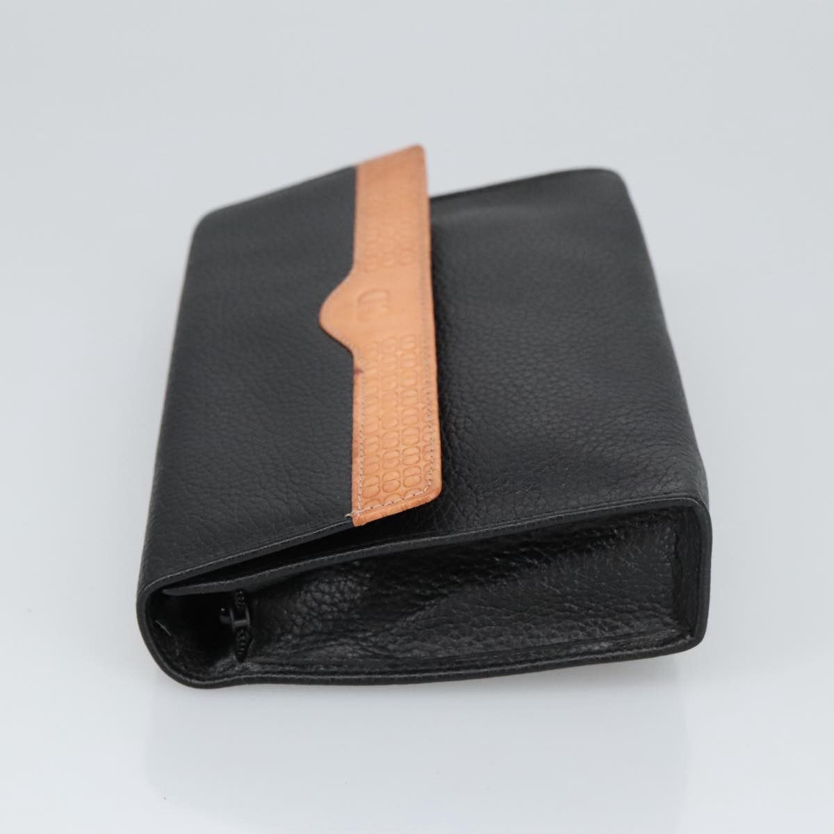 Dior Cd Black Leather Clutch Bag (Pre-Owned) Size ONE SIZE - 4 Thumbnail