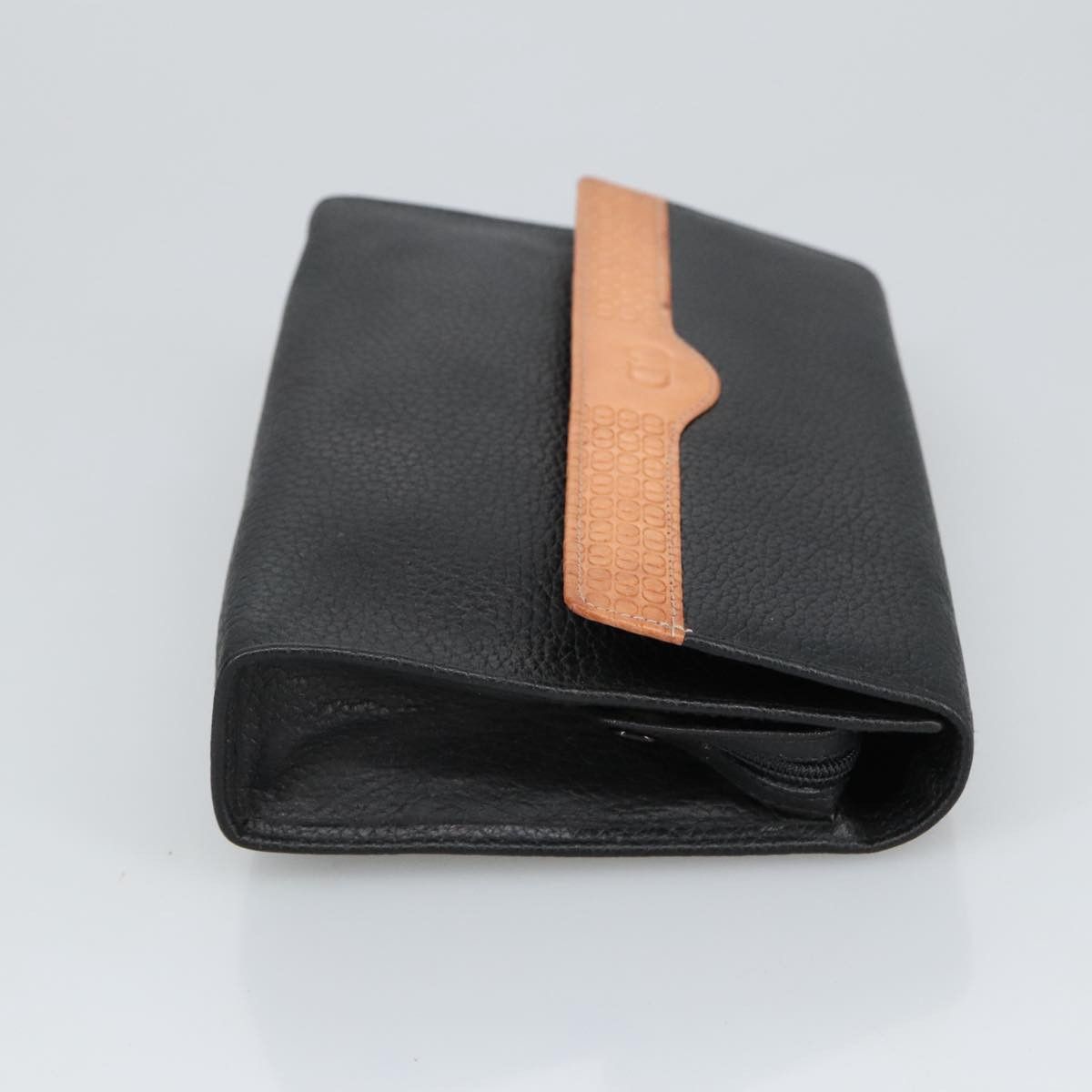 Dior Cd Black Leather Clutch Bag (Pre-Owned) Size ONE SIZE - 3 Thumbnail
