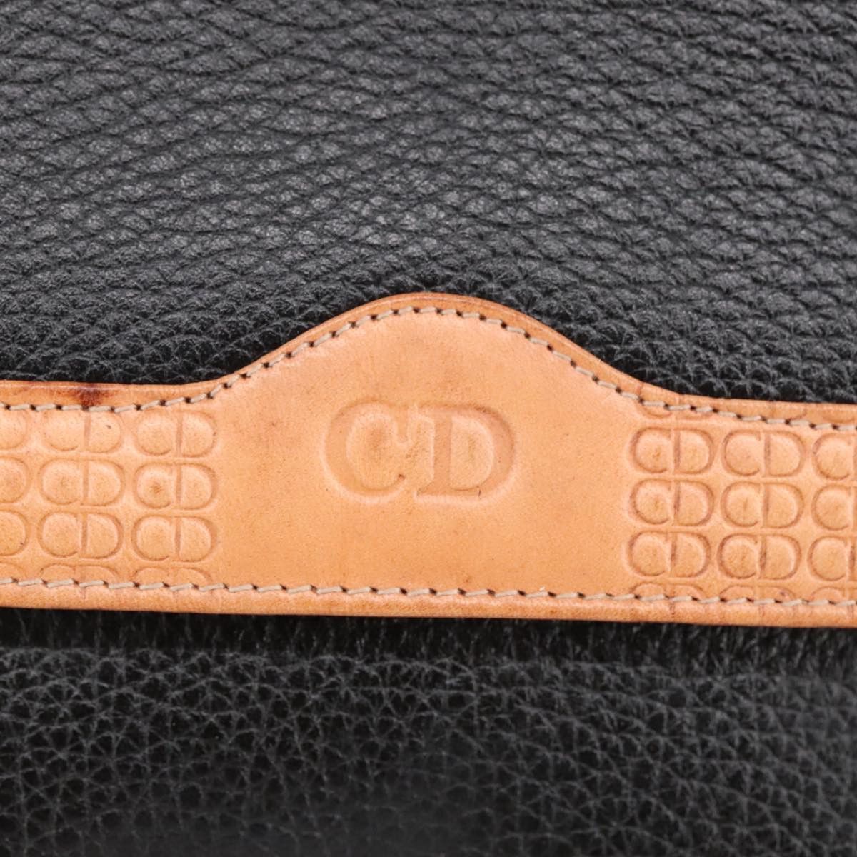 Dior Cd Black Leather Clutch Bag (Pre-Owned) Size ONE SIZE - 17 Thumbnail