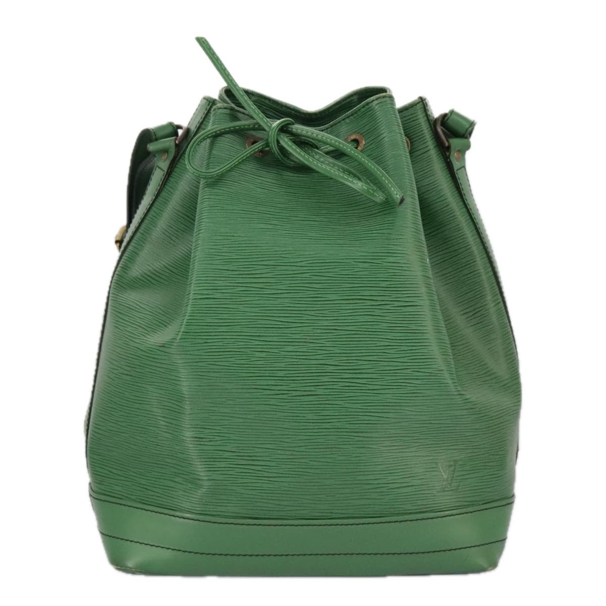 Louis Vuitton Noé Green Leather Shoulder Bag (Pre-Owned) Size ONE SIZE - 2 Thumbnail
