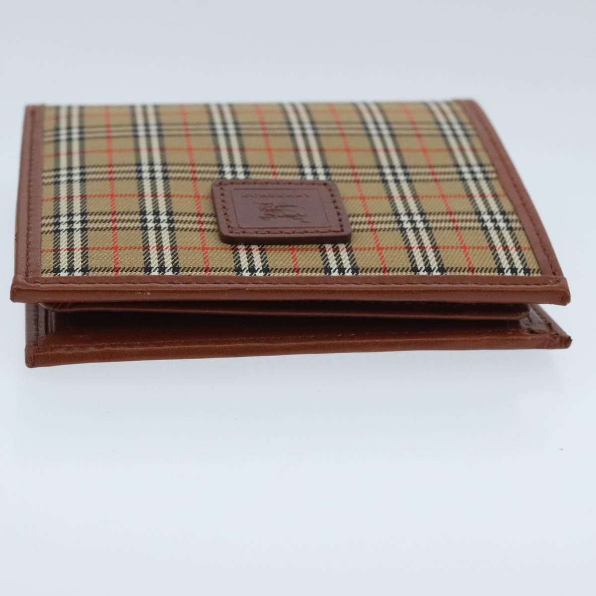 Burberry House Check Beige Canvas Wallet (Pre-Owned) Size ONE SIZE - 7 Thumbnail