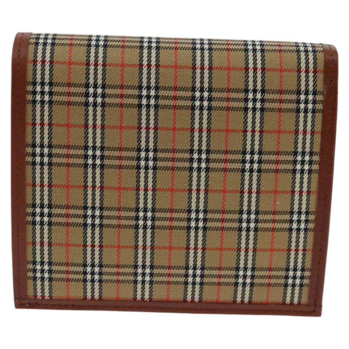 Burberry House Check Beige Canvas Wallet (Pre-Owned) Size ONE SIZE - 3 Thumbnail