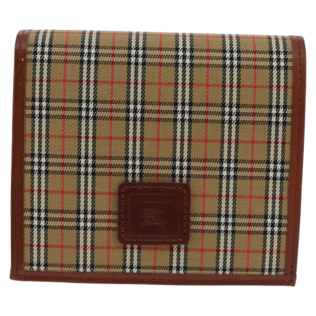 Burberry House Check Beige Canvas Wallet (Pre-Owned) Size ONE SIZE - 2 Thumbnail