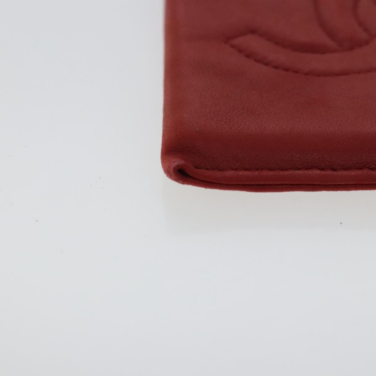 Chanel Red Leather Wallet (Pre-Owned) Size ONE SIZE - 6 Thumbnail