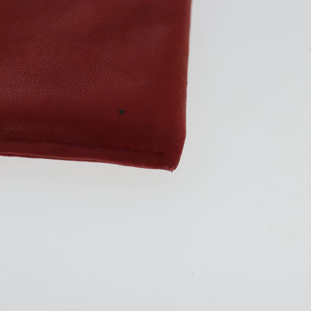 Chanel Red Leather Wallet (Pre-Owned) Size ONE SIZE - 8 Thumbnail