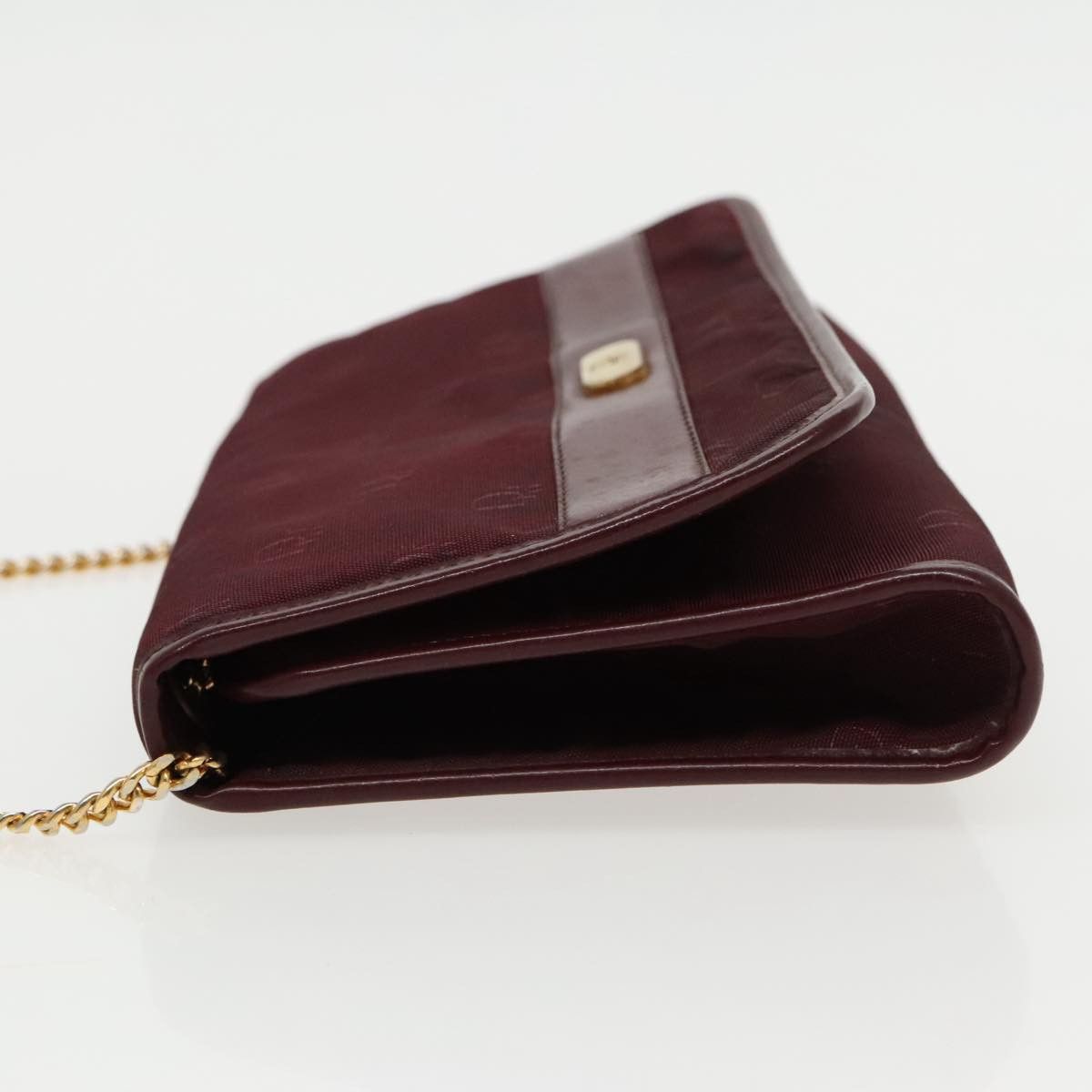 Dior Burgundy Synthetic Shoulder Bag (Pre-Owned) Size ONE SIZE - 4 Thumbnail