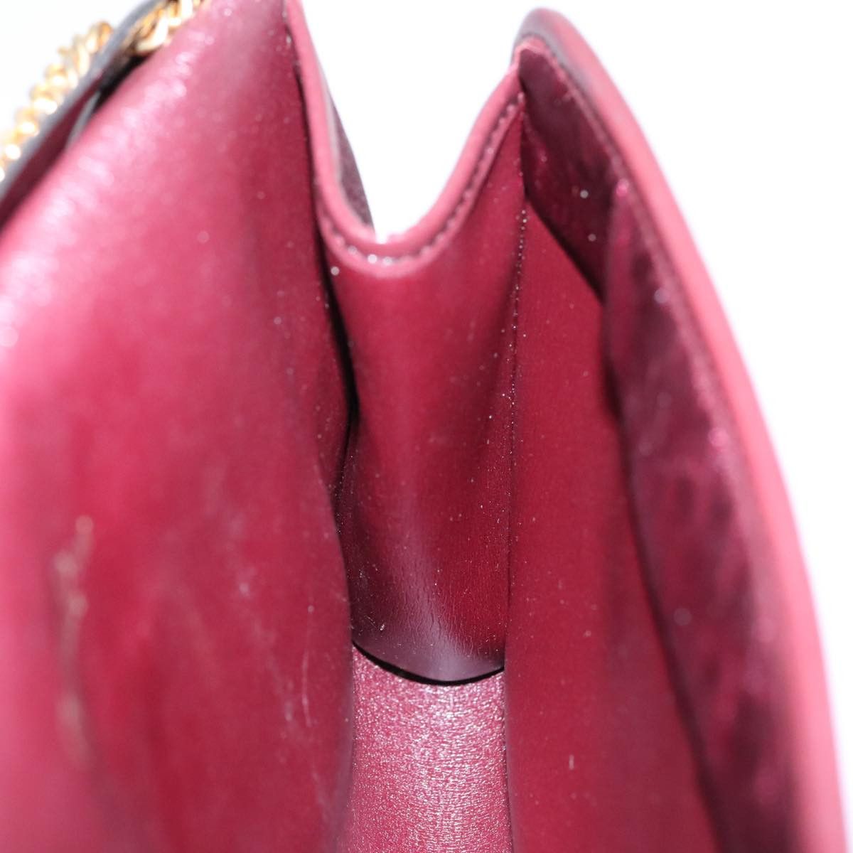 Dior Burgundy Synthetic Shoulder Bag (Pre-Owned) Size ONE SIZE - 12 Thumbnail