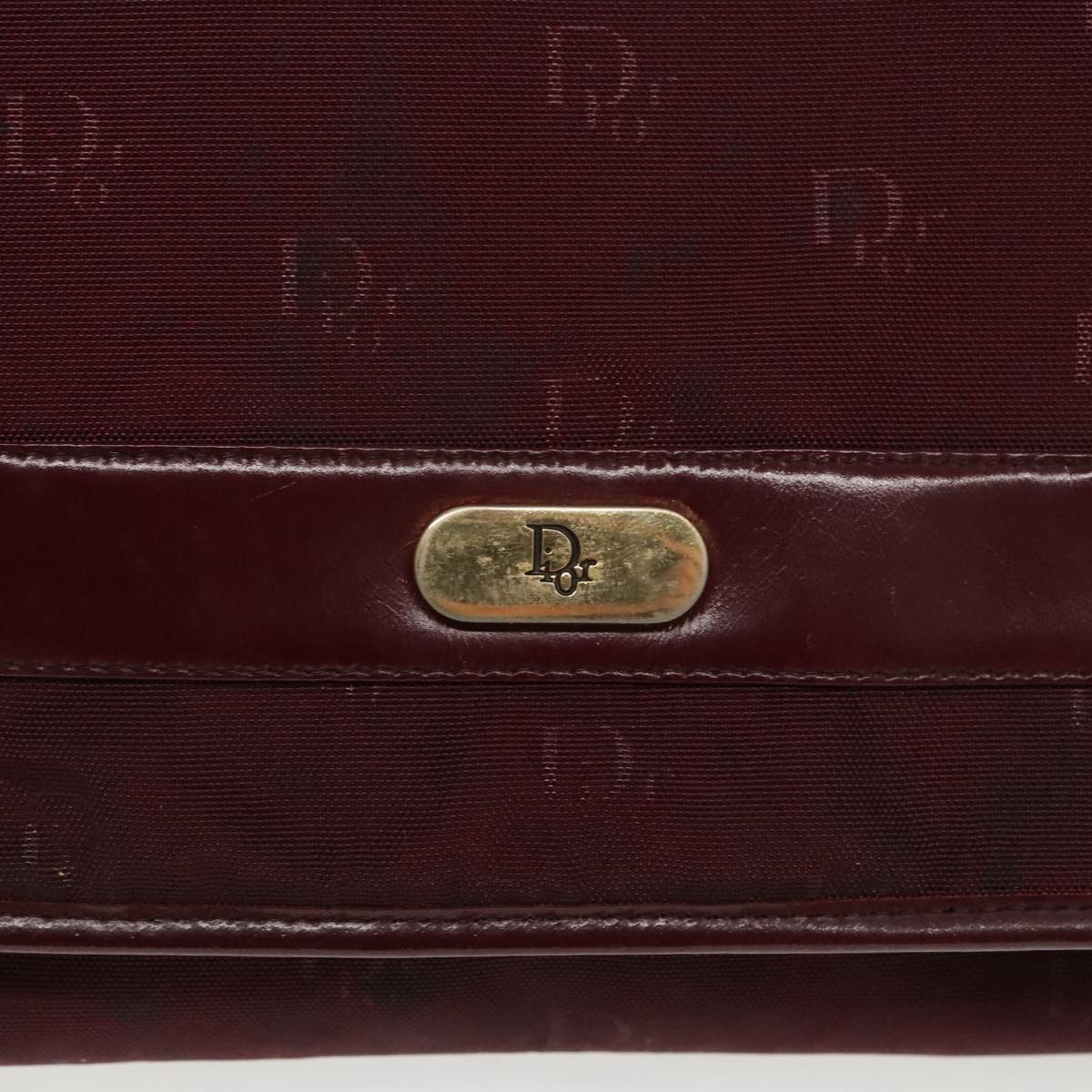 Dior Burgundy Synthetic Shoulder Bag (Pre-Owned) Size ONE SIZE - 19 Thumbnail