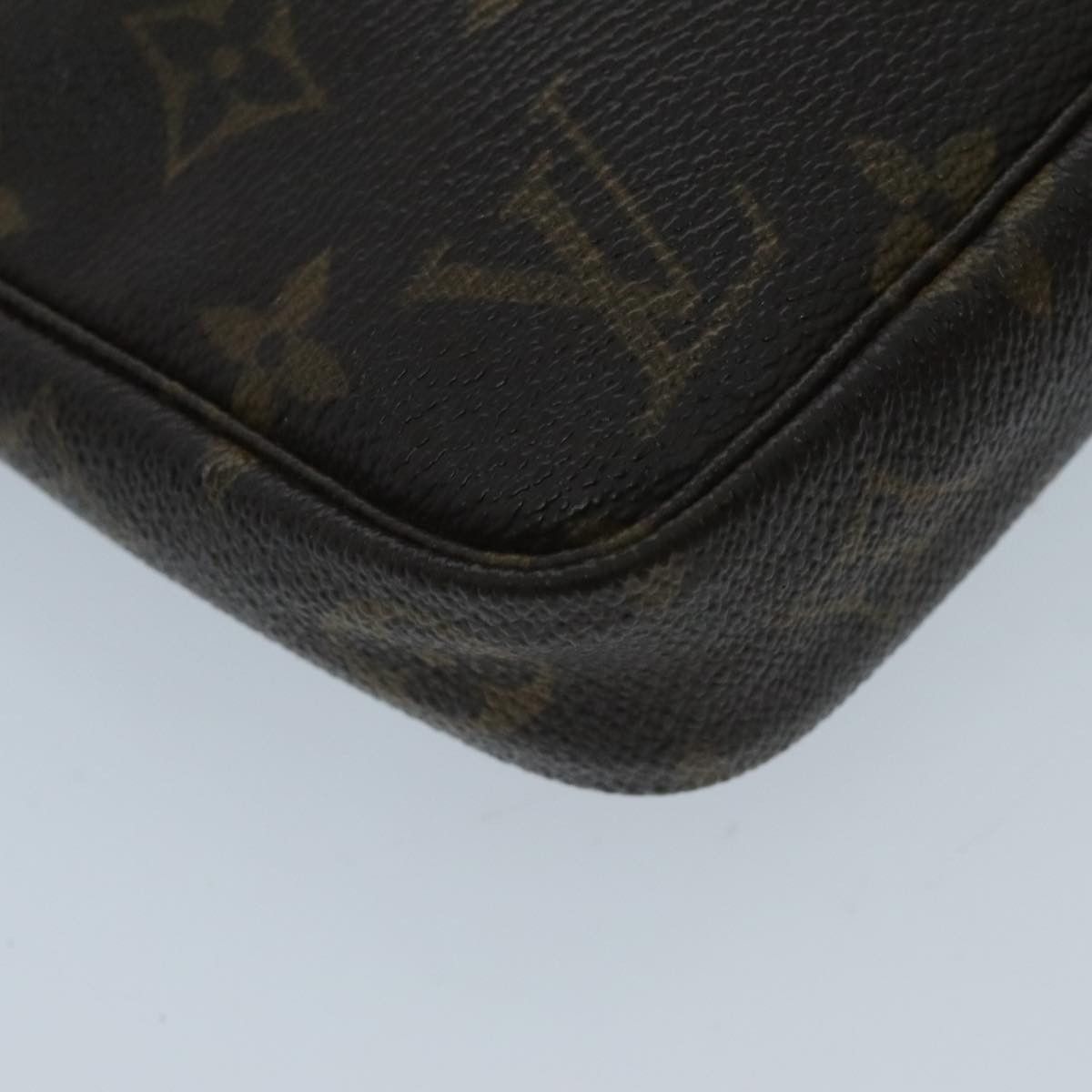 Louis Vuitton Pochette Accessoire Brown Canvas Clutch Bag (Pre-Owned) Size ONE SIZE - 9 Thumbnail
