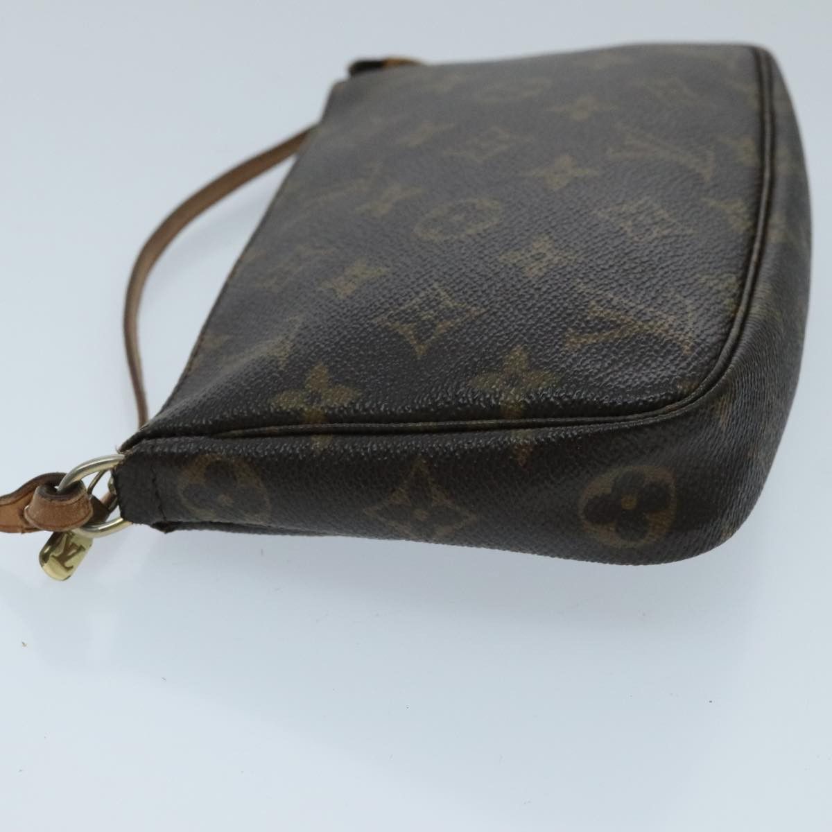 Louis Vuitton Pochette Accessoire Brown Canvas Clutch Bag (Pre-Owned) Size ONE SIZE - 4 Thumbnail