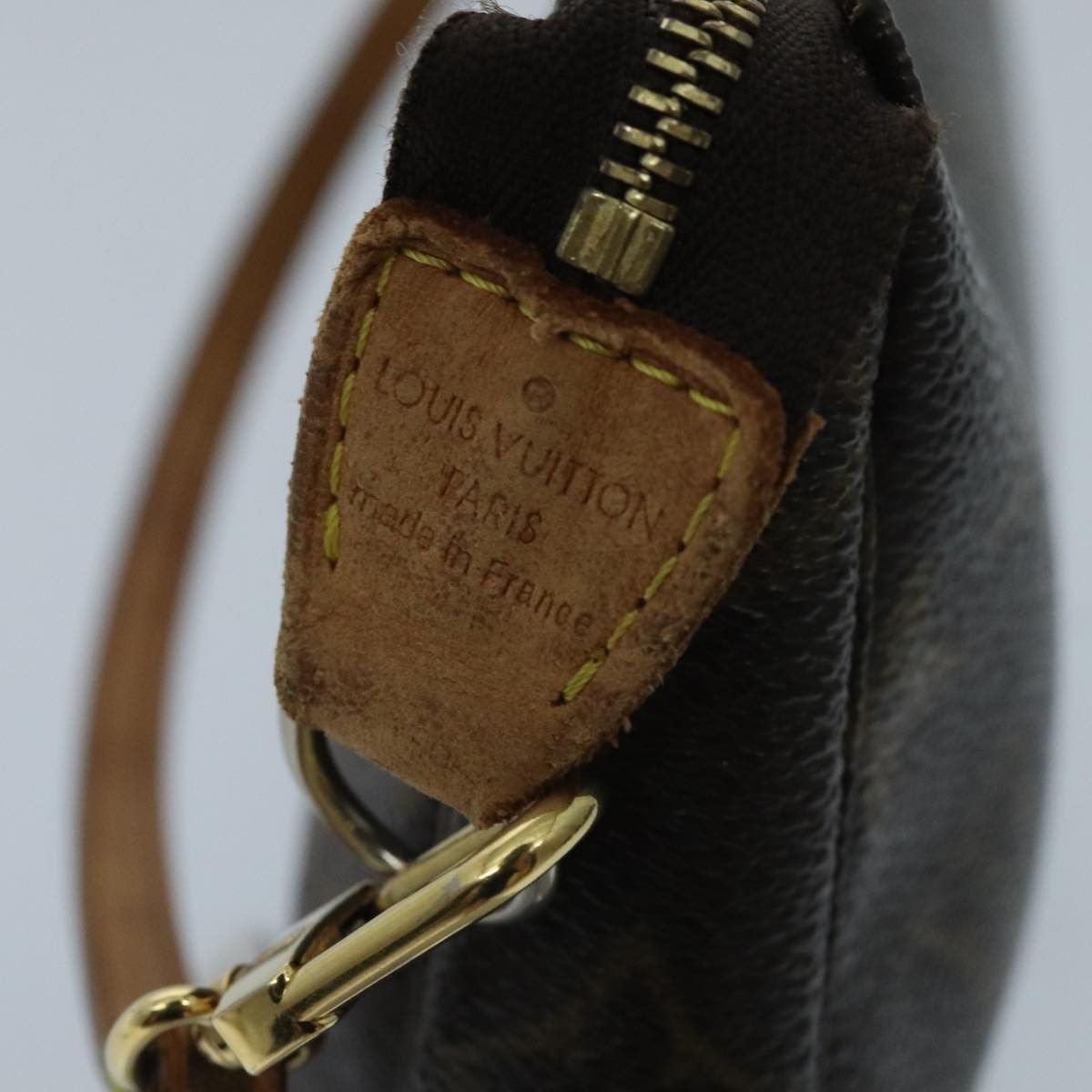Louis Vuitton Pochette Accessoire Brown Canvas Clutch Bag (Pre-Owned) Size ONE SIZE - 11 Thumbnail