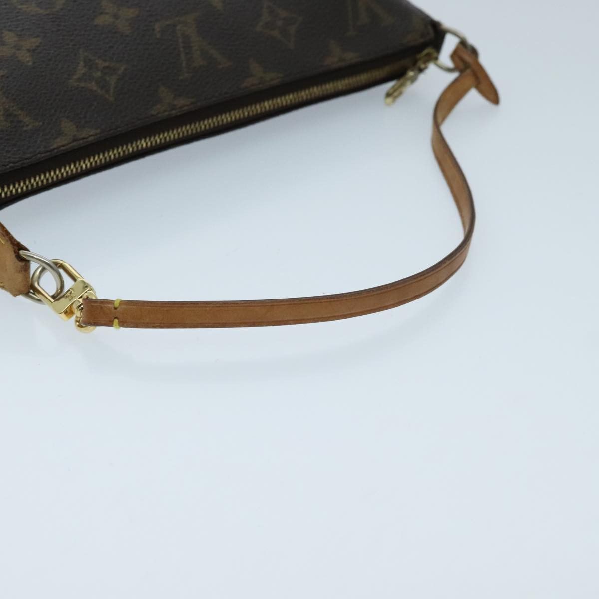 Louis Vuitton Pochette Accessoire Brown Canvas Clutch Bag (Pre-Owned) Size ONE SIZE - 5 Thumbnail