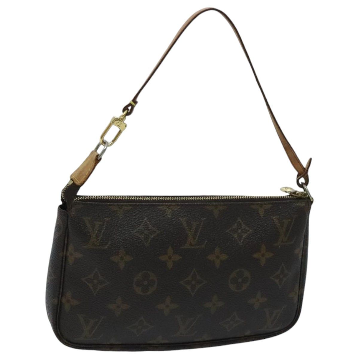 Louis Vuitton Pochette Accessoire Brown Canvas Clutch Bag (Pre-Owned) Size ONE SIZE - 2 Thumbnail