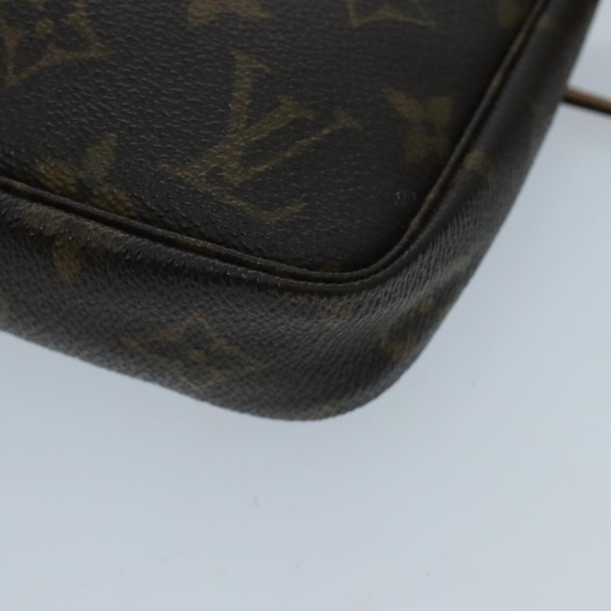 Louis Vuitton Pochette Accessoire Brown Canvas Clutch Bag (Pre-Owned) Size ONE SIZE - 6 Thumbnail