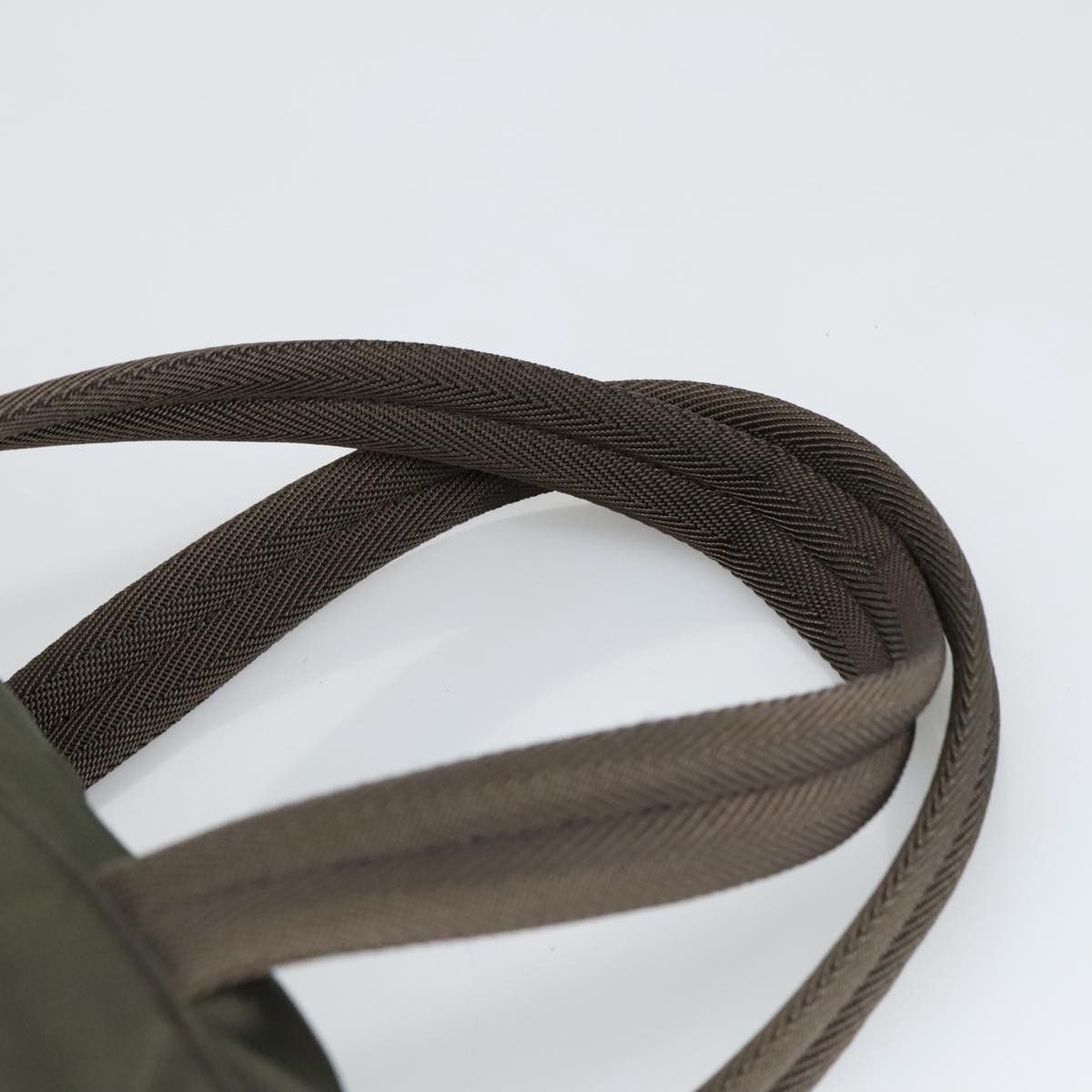 Prada Re-Nylon Khaki Canvas Handbag (Pre-Owned) Size ONE SIZE - 6 Thumbnail