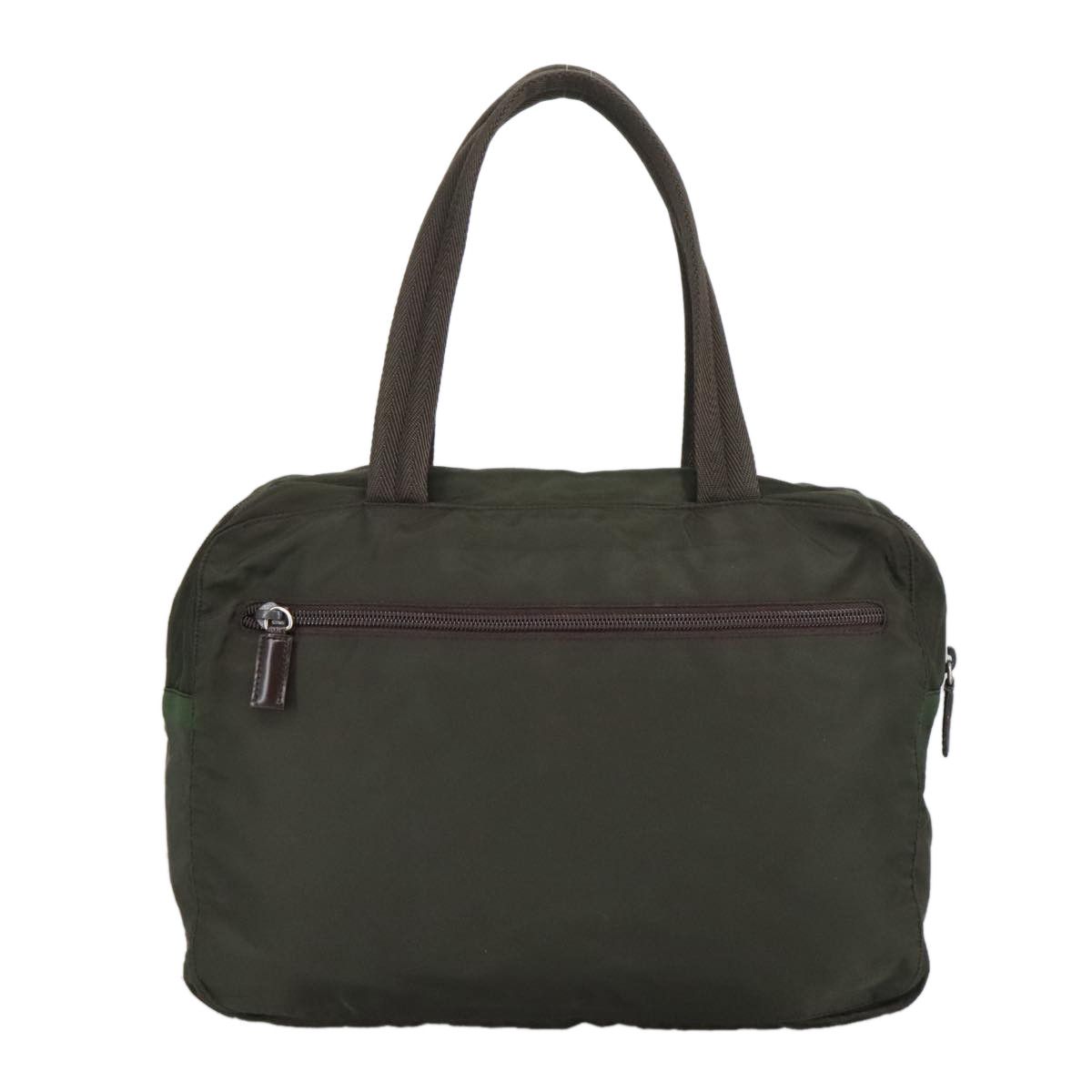Prada Re-Nylon Khaki Canvas Handbag (Pre-Owned) Size ONE SIZE - 2 Thumbnail