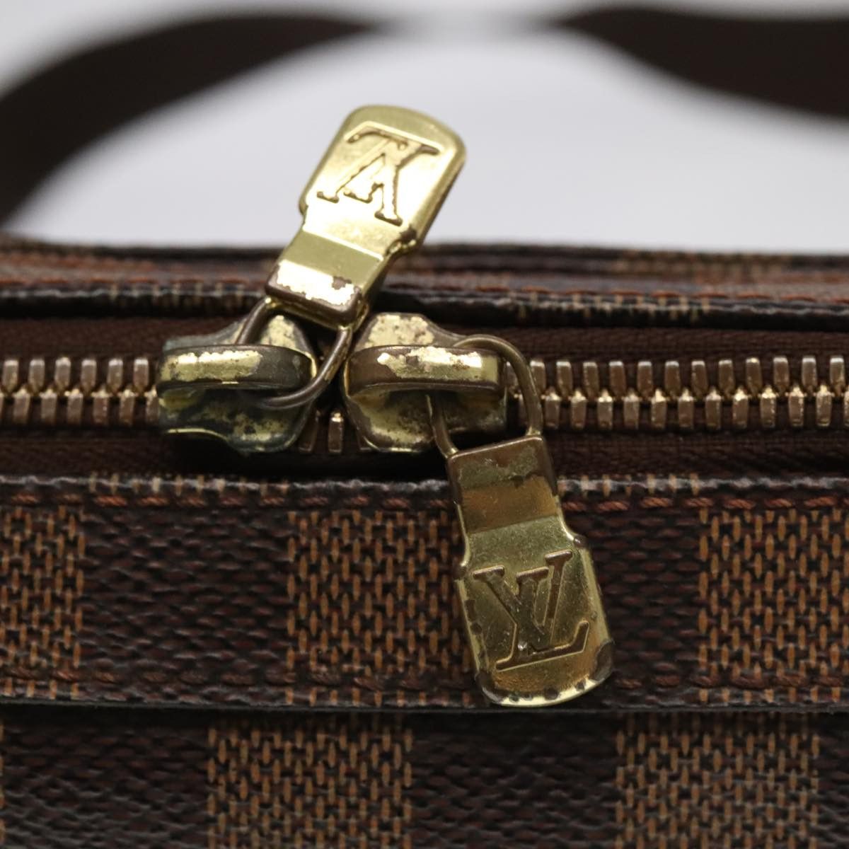 Louis Vuitton Geronimos Brown Canvas Shoulder Bag (Pre-Owned) Size ONE SIZE - 7 Thumbnail