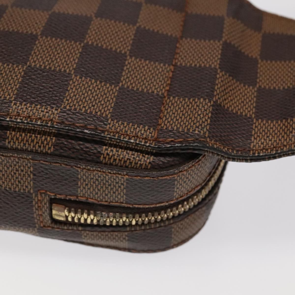 Louis Vuitton Geronimos Brown Canvas Shoulder Bag (Pre-Owned) Size ONE SIZE - 18 Thumbnail