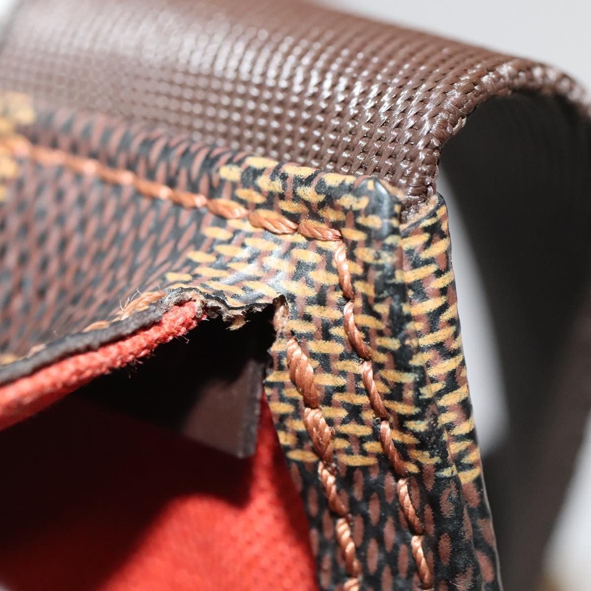 Louis Vuitton Geronimos Brown Canvas Shoulder Bag (Pre-Owned) Size ONE SIZE - 8 Thumbnail
