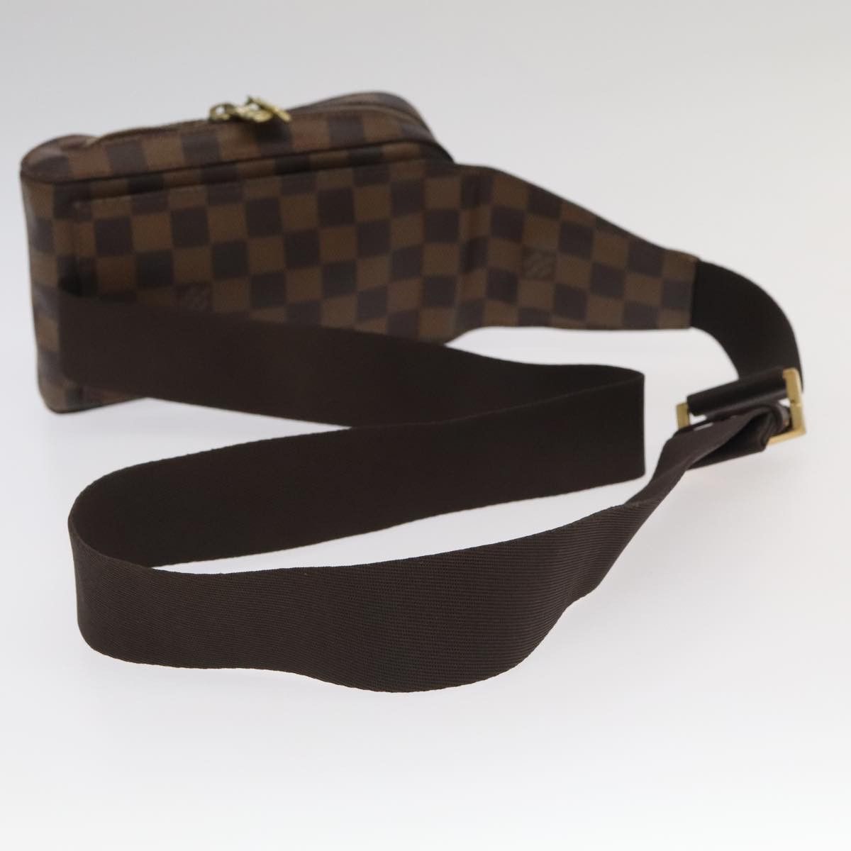 Louis Vuitton Geronimos Brown Canvas Shoulder Bag (Pre-Owned) Size ONE SIZE - 5 Thumbnail