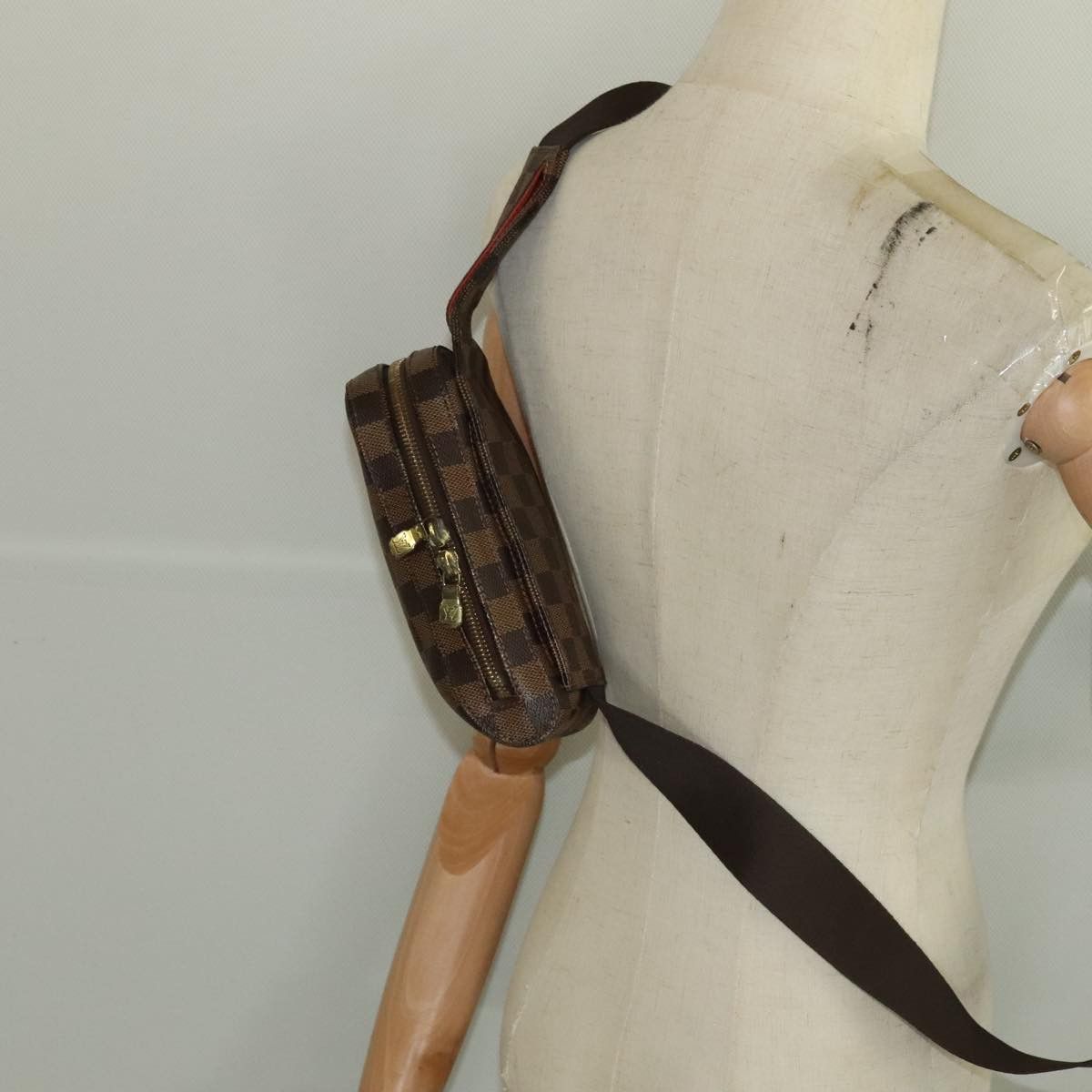 Louis Vuitton Geronimos Brown Canvas Shoulder Bag (Pre-Owned) Size ONE SIZE - 11 Thumbnail