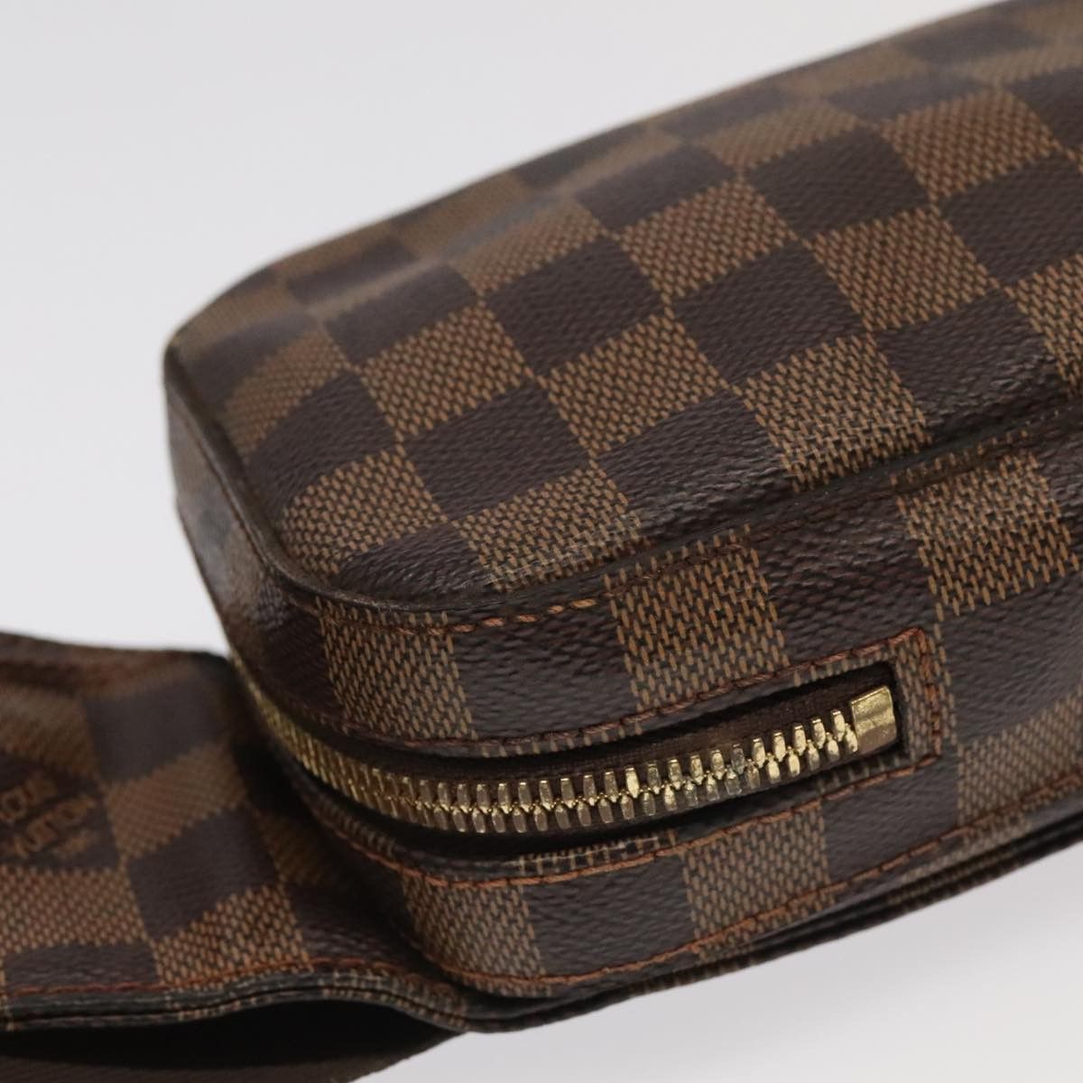 Louis Vuitton Geronimos Brown Canvas Shoulder Bag (Pre-Owned) Size ONE SIZE - 17 Thumbnail