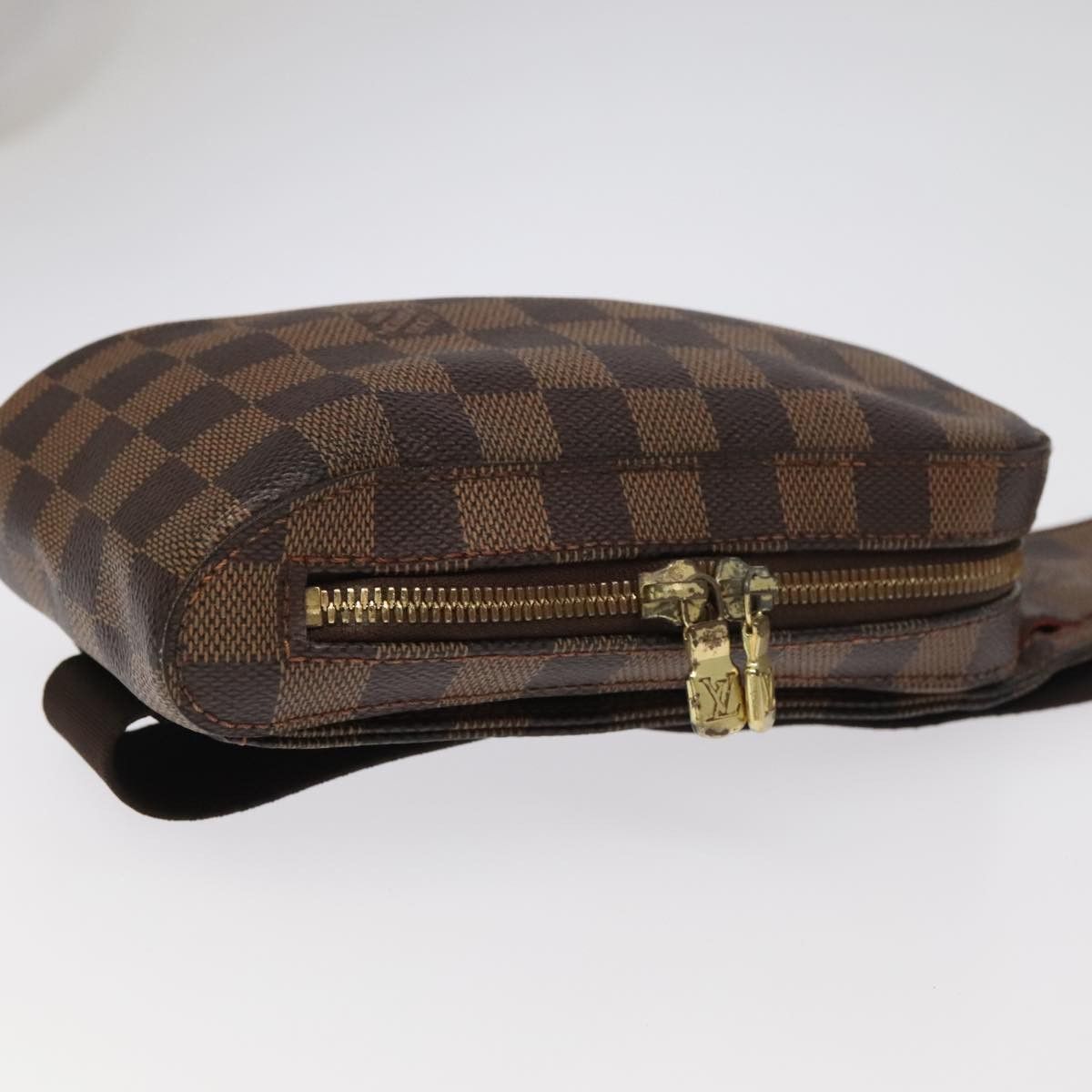 Louis Vuitton Geronimos Brown Canvas Shoulder Bag (Pre-Owned) Size ONE SIZE - 13 Thumbnail
